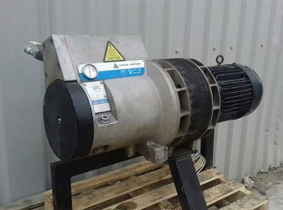 photo of Hydrovane compressor at warehouse