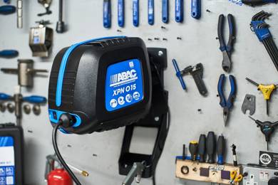 ABAC tools hanging on a wall