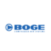 light blue boge logo